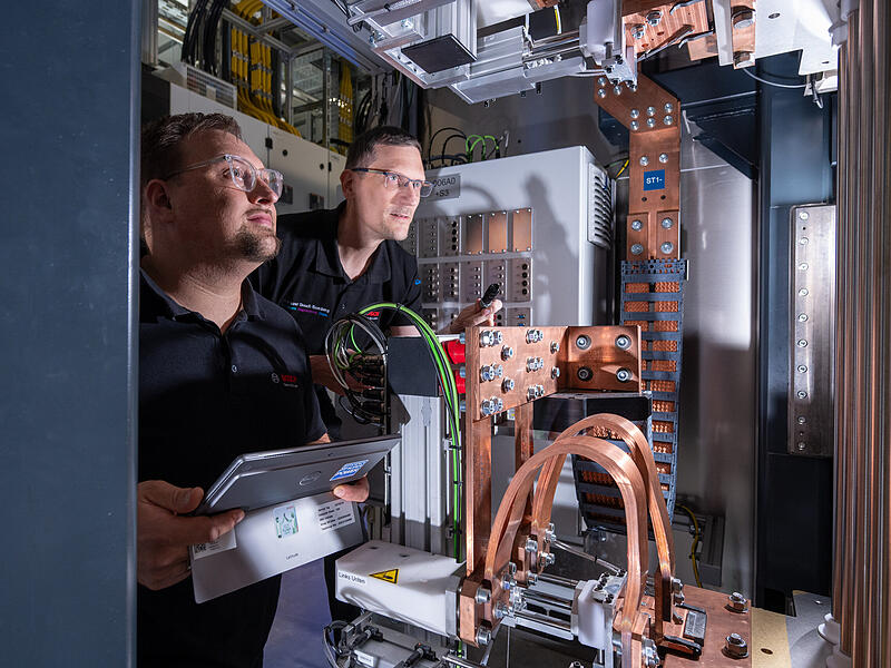Bosch produziert nun eigenen gr&uuml;nen Wasserstoff in Bamberg