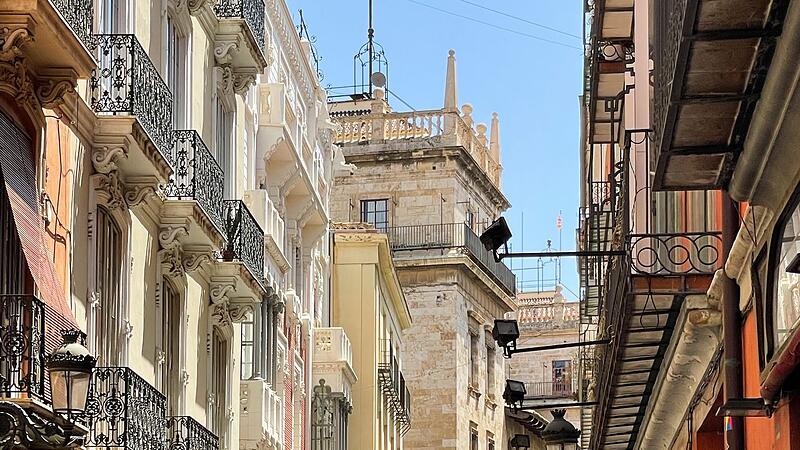 Valencias mittelalterlichen Straßen