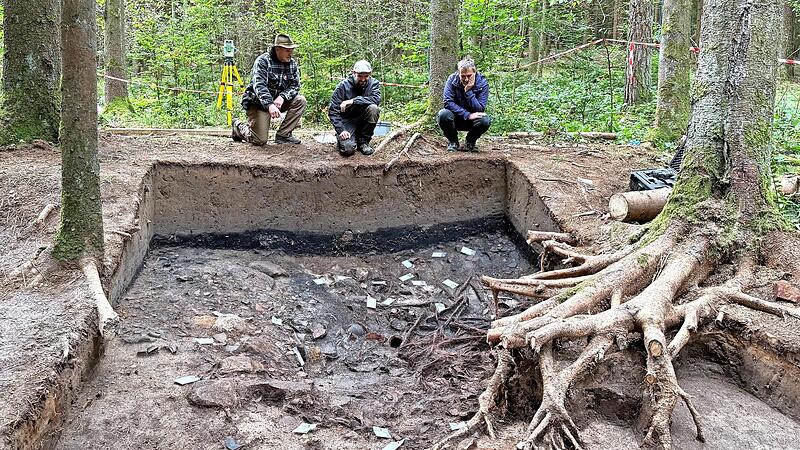 Die archäologischen Grabungen auf der Suche nach Ur-Kronach gehen weiter.