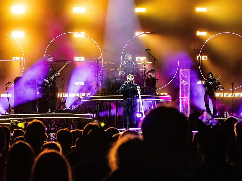 So sch&ouml;n war es bei Rea Garvey in Bad Kissingen.