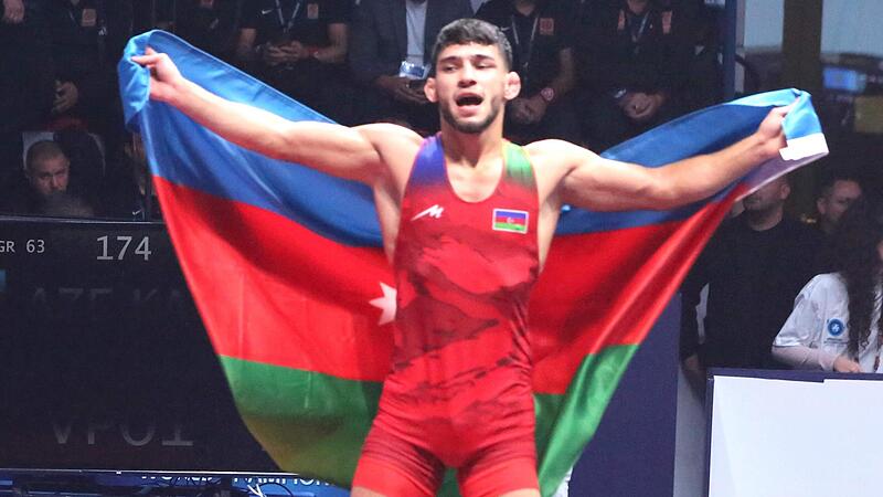 Nihat Mammadli, aserbaidschanischer Ringer in Diensten der Eagles Lichtenfels, gewann bei der Weltmeisterschaft in der nicht-olympischhen 63-Kilo-Klasse den Titel.