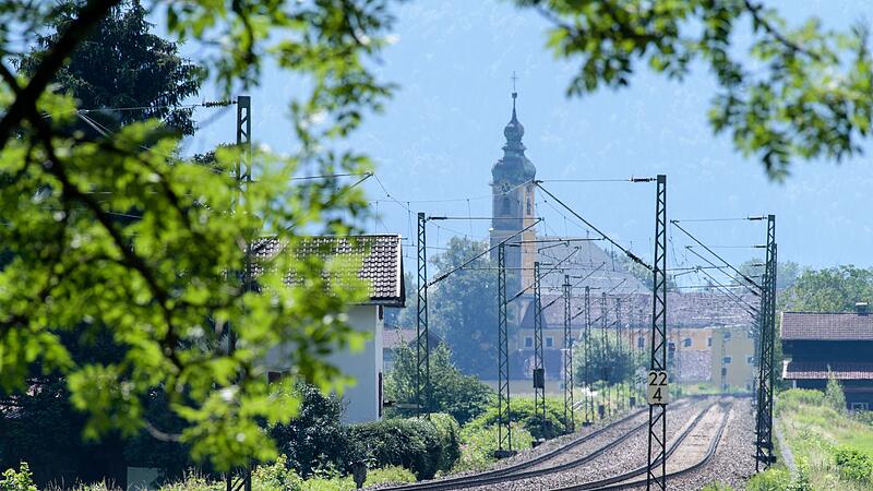 Bahntrasse im Inntal