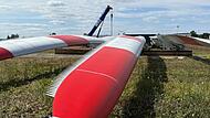 Rotorbl&auml;tter Windpark Gro&szlig;enseebach