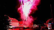 Mit einem fulminanten Feuerwerk ist die 74. Bamberger Sandkerwa zu Ende gegangen.