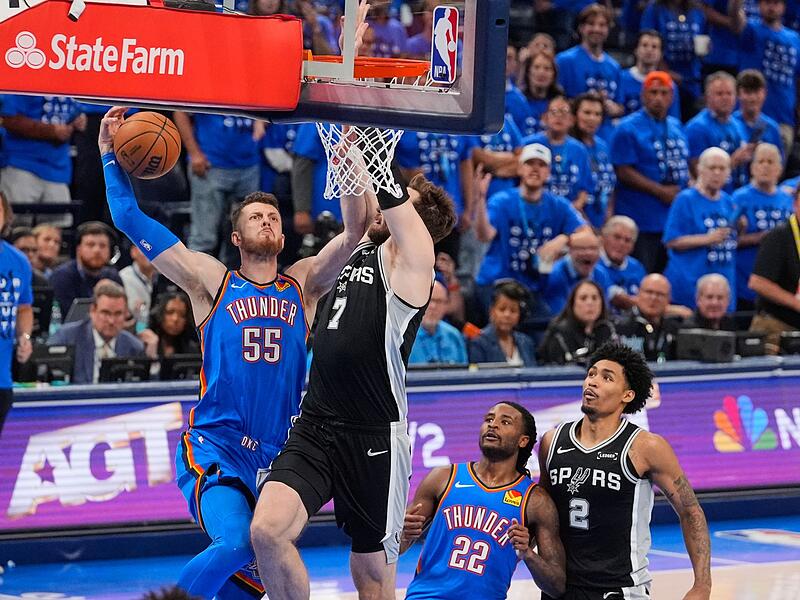 Oklahoma City Thunder - San Antonio Spurs Oklahoma City Thunder - San Antonio Spurs