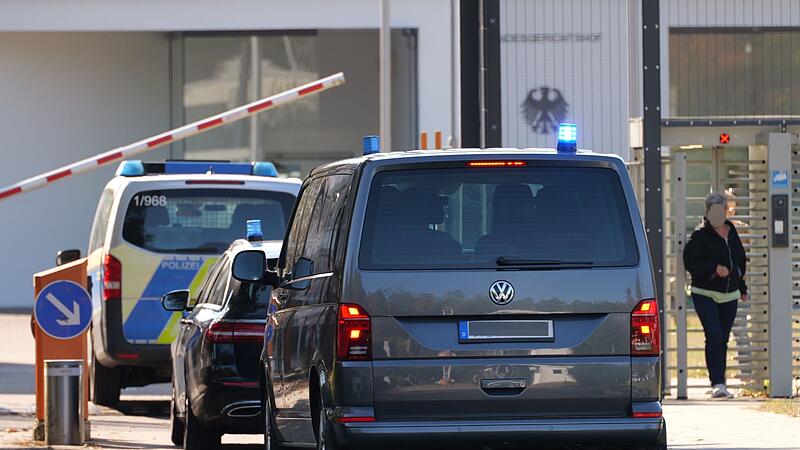Haftvorführung von Manfred D. am BGH in Karlsruhe Haftvorführung von Manfred D. am BGH in Karlsruhe