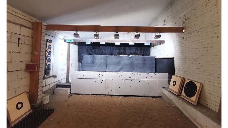 Der Pistolenschie&szlig;stand der Kronacher Sch&uuml;tzen steht vor dem Aus