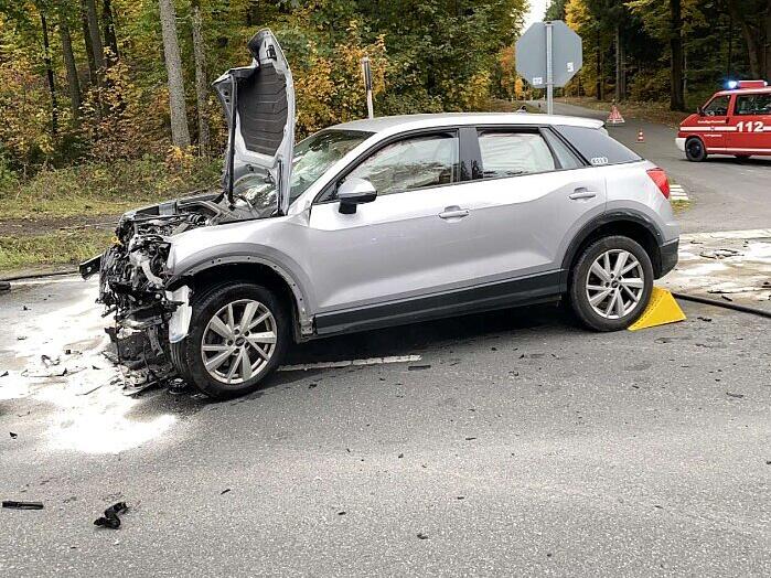 Unfall bei Ludwigsstadt: Totalschaden nach Überschlag