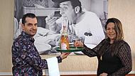Fiorella Fontana und Gioacchino di Piazza haben seit Jahresbeginn das Ristorante Carlo in Neustadt übernommen. Bei der Innenausstattung setzten sie auf Retro-Style und Schwarz-Weiß-Fotografie.
