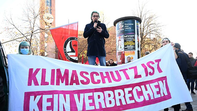 Demonstration gegen Präventionshaft von Klimaaktivisten Demonstration gegen Präventionshaft von Klimaaktivisten