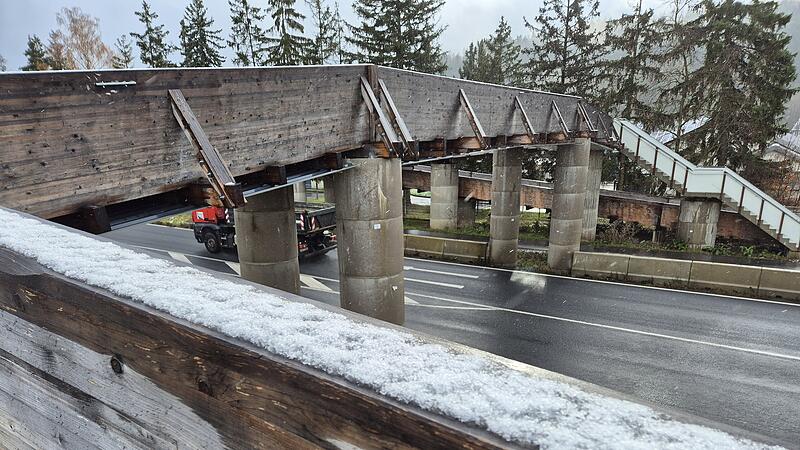 Die Opta-Behelfsbr&uuml;cke ist keine Dauerl&ouml;sung. Nun muss die Stadt eine L&ouml;sung finden.