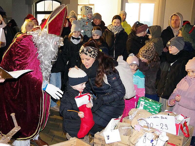 Besuch vom Nikolaus.