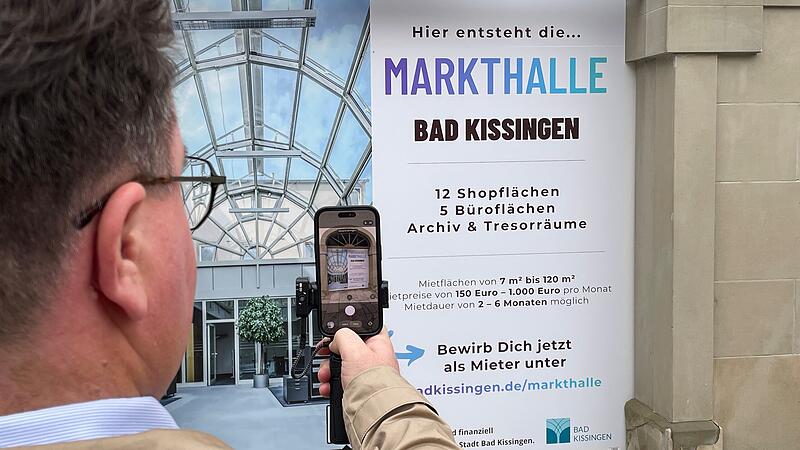 Die fr&uuml;here Filiale der Commerzbank in Bad Kissingen soll mit verschiedenen Pop-Up-Shops und B&uuml;ros als Markthalle Bad Kissingen wiederbelebt werden. Die Stadt Bad Kissingen sucht Interessenten, die eine Ladenfl&auml;che in der Markthalle mieten wollen. Die Er&ouml;ffnung ist f&uuml;r Mitte Mai vorgesehen.