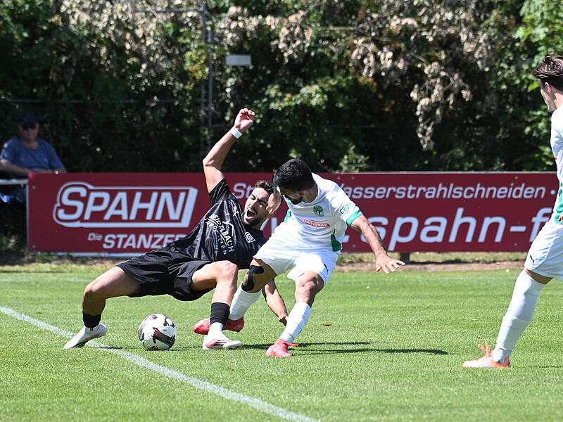 Sport Fu&szlig;ball Saison 2026 / 2027 Bayernliga Nord 02. Spieltag Samstag  25.07.2026 Spielort Sportanlage FSV Stadeln Am Kronacher Wald F&uuml;rth Spielbeginn 14.00 h FSV Stadeln gegen TSV Neudrossenfeld Halbzeitergebnis 0:1 Endstand 2:1 Umut Dogan  Fardin rabe
