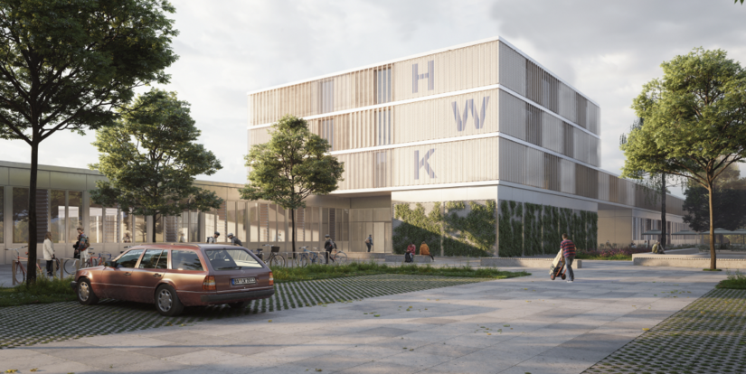 So soll das moderne Bildungzentrum des Handwerks in Bamberg aussehen. Doch wann kommen die nötigen Fördermittel vom Bund?