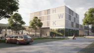 So soll das moderne Bildungzentrum des Handwerks in Bamberg aussehen. Doch wann kommen die nötigen Fördermittel vom Bund?