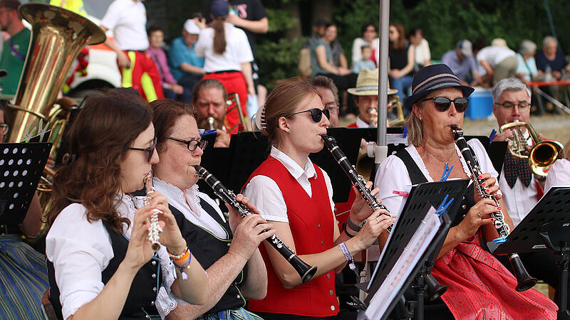 Die Spirkenl&auml;nder Blasmusik ist der heimliche H&ouml;hepunkt beim "Ab geht die Lutzi"-Festival