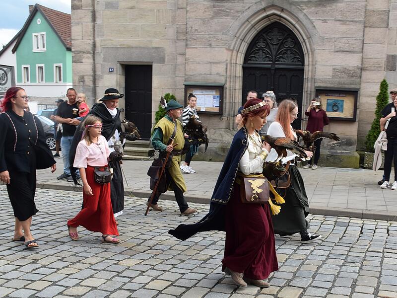 Umzug Historisches Stadtspektakel in Kronach 2025Umzug Historisches Stadtspektakel in Kronach 2025