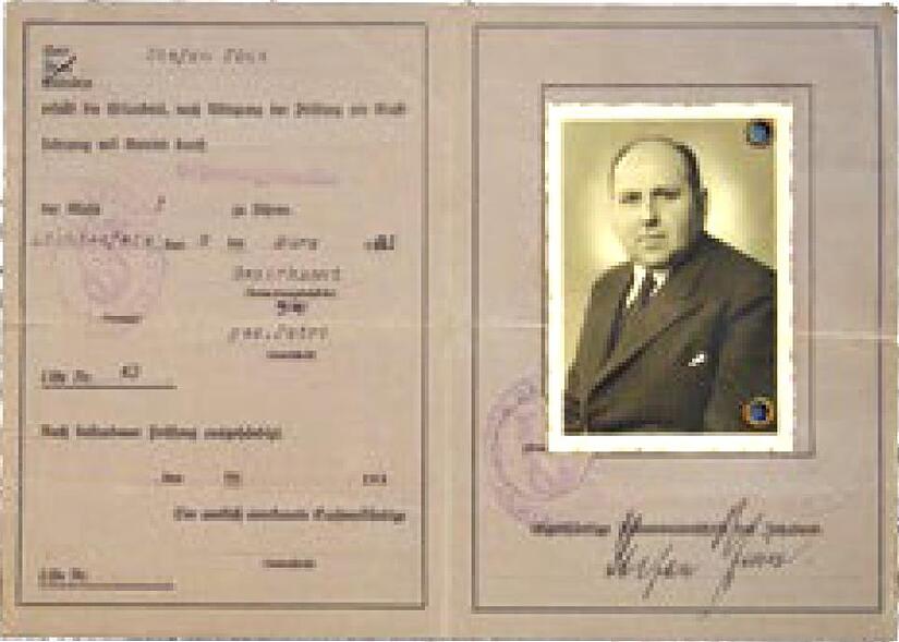 Der Führerschein von Stefan Zinn