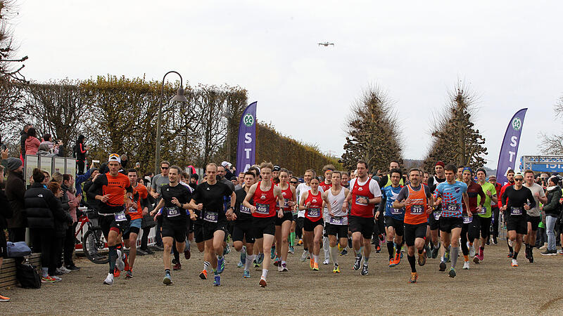 Der Memmelsdorfer Schlosslauf war wieder bestens besucht: Alleine 297 L&auml;uferinnen und L&auml;ufer nahmen am Hauptlauf teil.