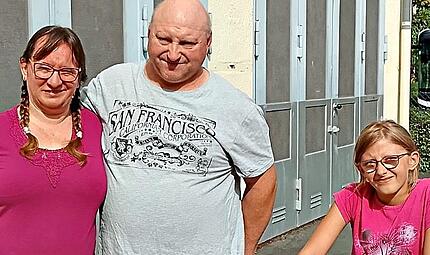 Familie Benkert aus Sulztal.Harald Remmers. Familie Benkert aus Sulztal.Harald Remmers.