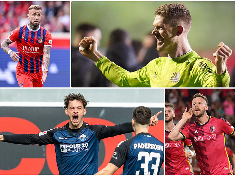 Niklas Dorsch, Daniel Batz, Cedric Teuchert und Aaron Zehnter. Sie alle sind Teil unserer DFB-Elf, die nur aus Franken besteht.