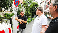 Brucknersteg in Bamberg wird nach Pilzbefall bei Bauarbeiten saniert Brucknersteg in Bamberg wird nach Pilzbefall bei Bauarbeiten saniert