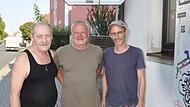 Dank ihnen besteht das Lokal Triangel in Höchstadt weiter (von links): Manfred Kral, Kurt Geist und Sebastian Conrad.