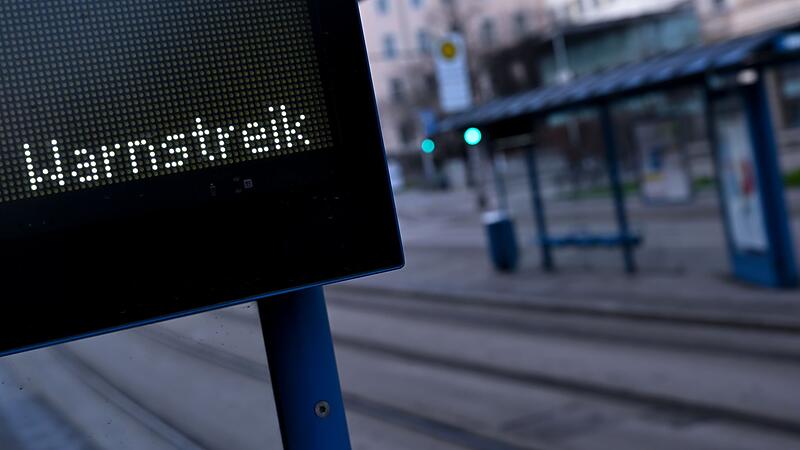 Warnstreik im Nahverkehr - M&uuml;nchen