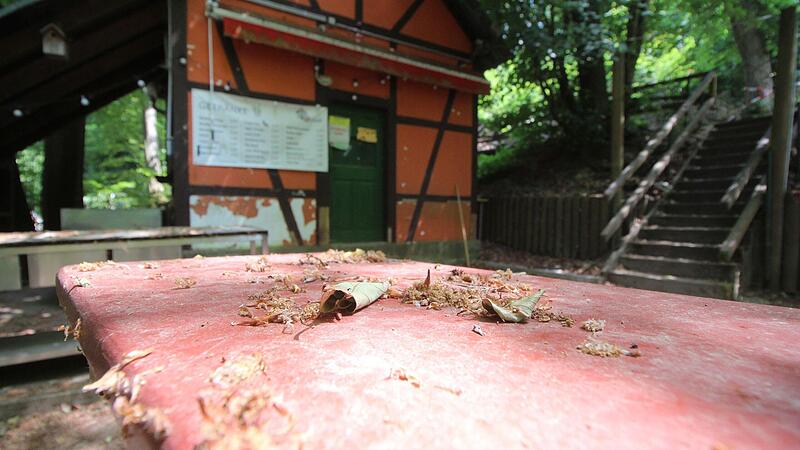 Noch tut sich wenig auf dem Sch&auml;ffbr&auml;u-Keller. Er soll laut Unterverp&auml;chter Christoph Kauer aber zum Annafest &ouml;ffnen.Forchheim & Fr&auml;nkische Schweiz