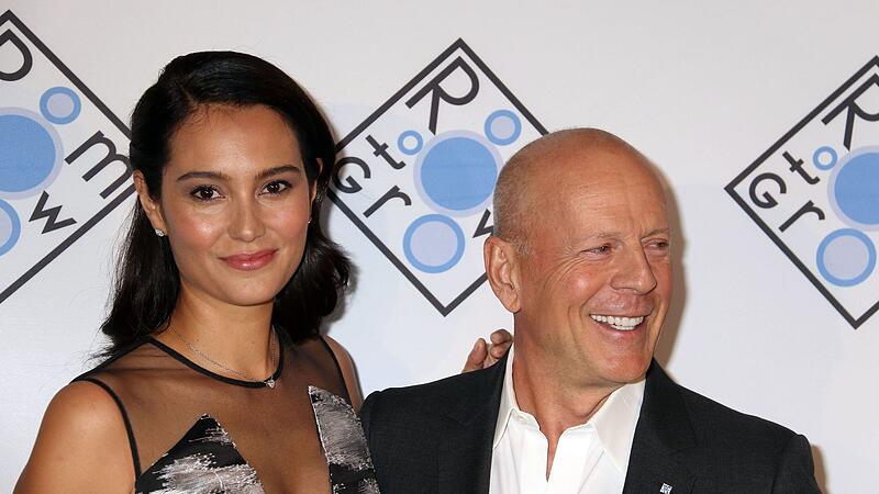 Emma Heming Willis und Bruce Willis Emma Heming Willis und Bruce Willis
