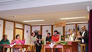 Mit einer Krimi-Komödie ging die Theaterabteilung TSV Harsdorf in die 40. Saison. Die Vorstellung  war wiederum ein Volltreffer, was die Leistungen der Darsteller angeht.