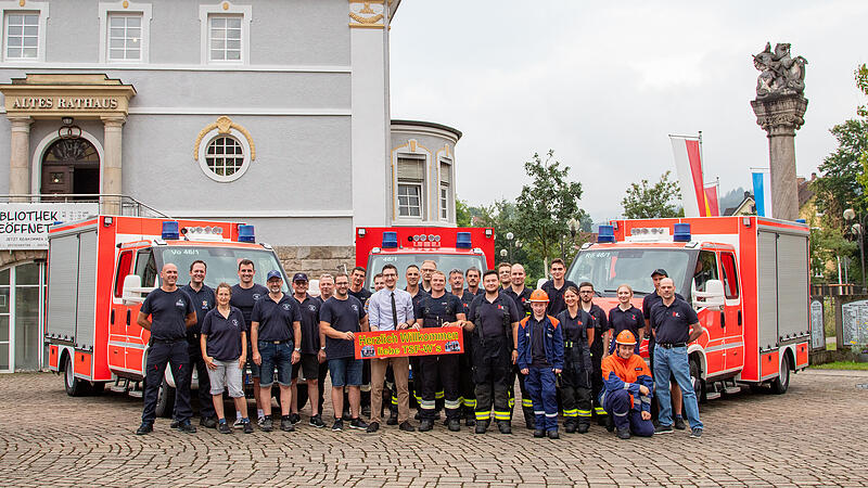 Die Feuerwehren in Bad Brückenau bekommen neue Einsatzfahrzeuge.