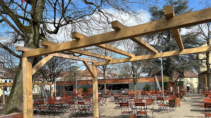 Der Josiasgarten ist Coburgs gr&ouml;&szlig;ter Biergarten.