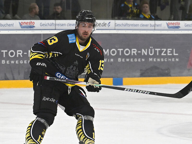 Sport Eishockey Oberliga S&uuml;d Saison 2025 / 2026  Sonntag  07.09.2025  Privatspiel Spielort Kunsteisstadion Bayreuth  Spielbeginn 18.00 h onestotigers Bayreuth gegen Hannover Indians Endstand 0:3 Michal SPACEK # 13