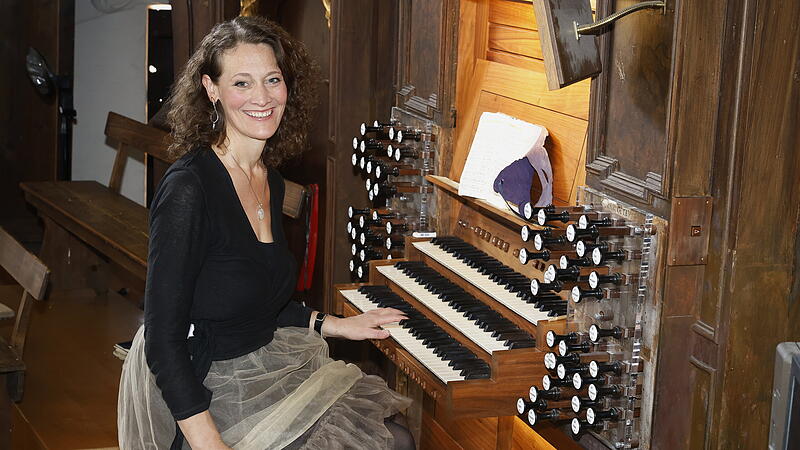 Für die Mühleisen-Orgel in St. Stephan hat sich Ingrid Kasper stark eingesetzt.