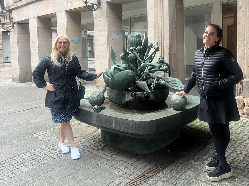 Natürlich durfte ein Abstecher zum Gewürzbrunnen nicht fehlen