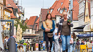Innenstadt Forchheim Deutsche Innenstädte sind wieder beliebter (wie hier in Forchheim), das geht aus der aktuellen Deutschlandstudie Innenstadt hervor. Befund zwei: Die Kommunen und Akteure müssen weiterhin ihre Hausaufgaben erledigen, wollen sie die positive Trendwende beibehalten.