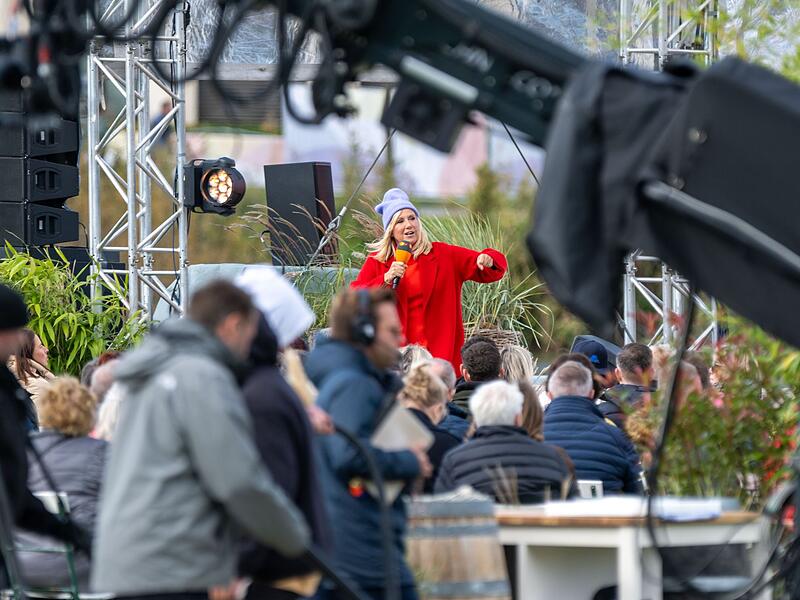 &laquo;ZDF-Fernsehgarten&raquo; - Andrea Kiewel
