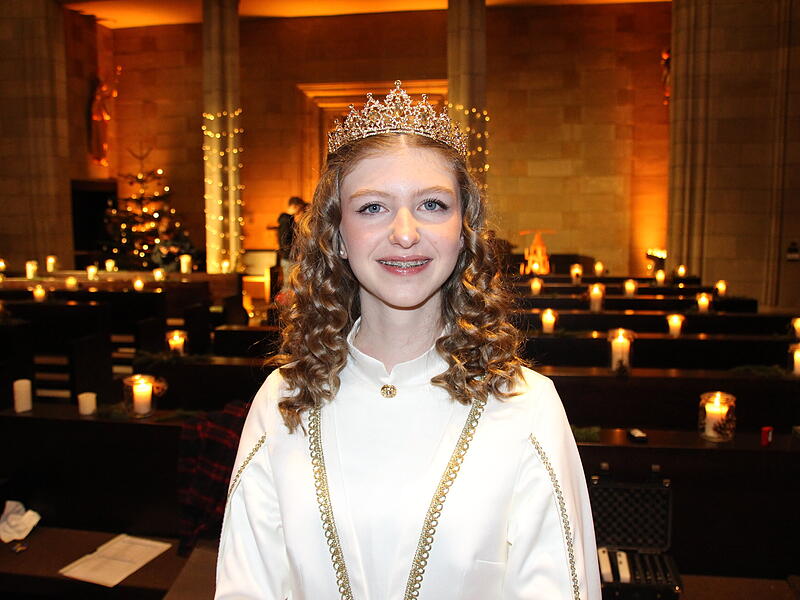 Penelope K&uuml;hne aus Weidach ist das neue Coburger Christkind