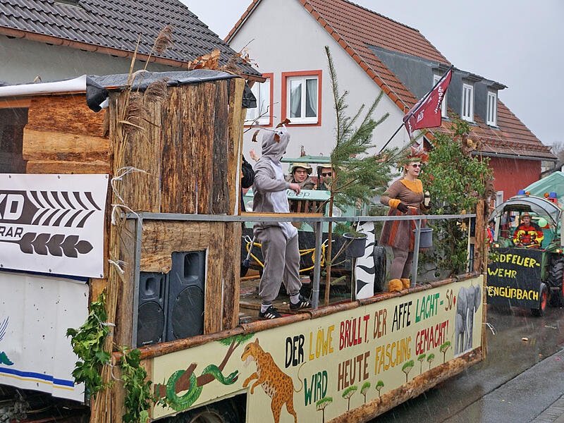 Hoheng&uuml;&szlig;bacher Faschingsnarren: Dschungel