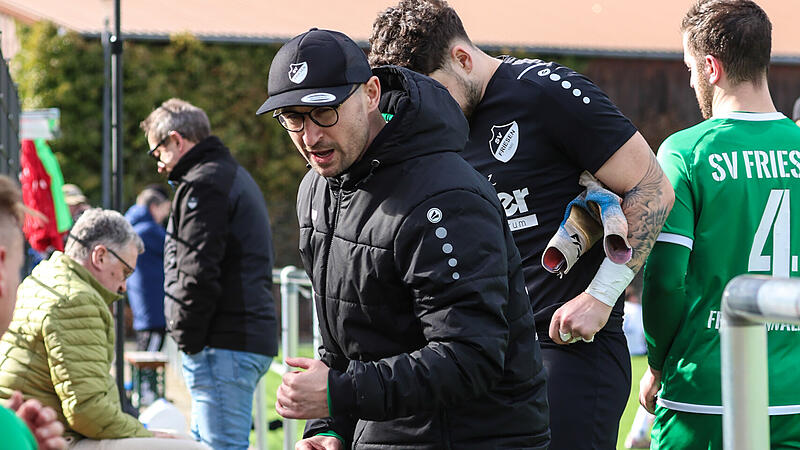 Ist vor dem Re-Start voller Elan: Friesens Coach Frederic Martin.