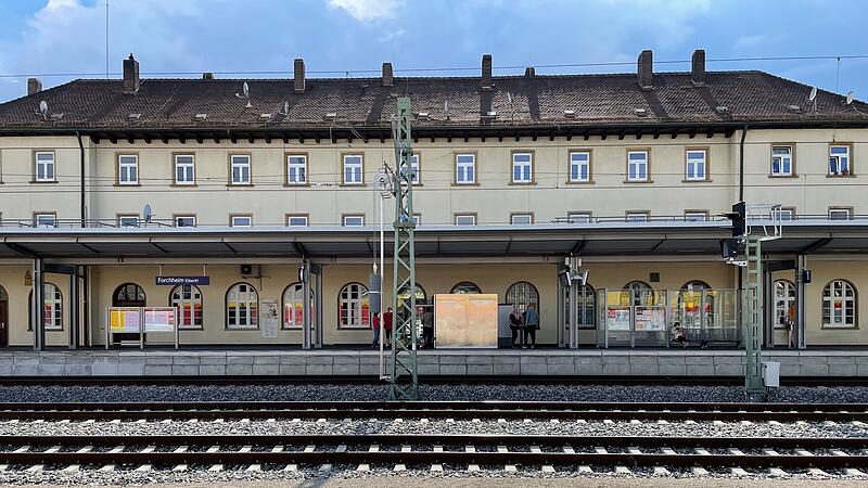 Der Bahnhof Forchheim vor der Sanierung.Forchheim & Fränkische Schweiz Der Bahnhof Forchheim vor der Sanierung.