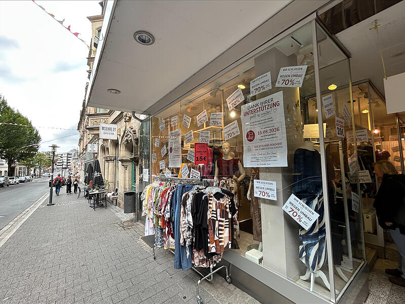 Modegeschäft Giulietta in der Mohrenstraße in Coburg Italienische Mode in Coburg: Das Geschäft Giulietta in der Mohrenstraße in Coburg sollte eigentlich zum 31. Juli geschlossen werden.