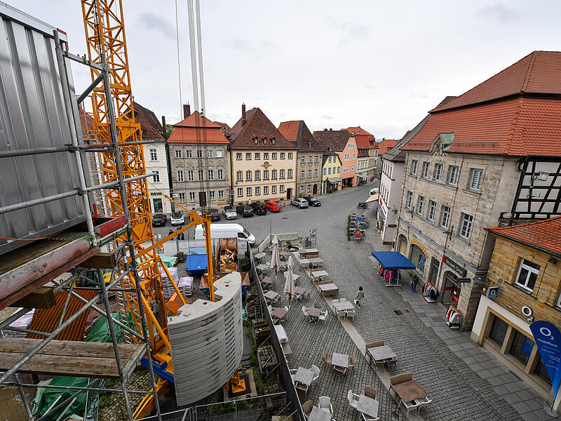 Besichtigung RathausbaustelleForchheimBesichtigung der Rathausbaustelle Forchheim