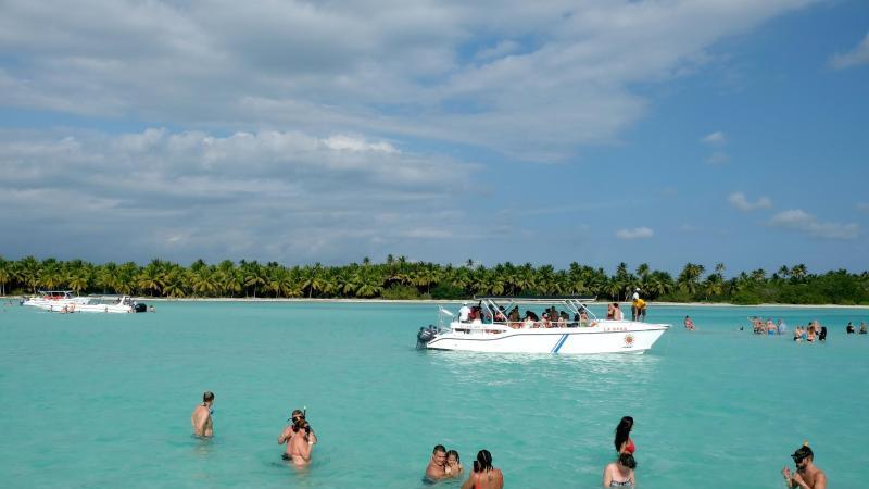 Bucht in Saona