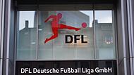 Deutsche Fußball Liga GmbH DFL - Zentrale mit Logo