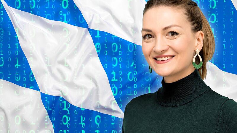 Judith Gerlach ist 1985 in W&uuml;rzburg geboren, seit 2013 Mitglied des bayerischen Landtages und nun Staatsministerin f&uuml;r Digitales.