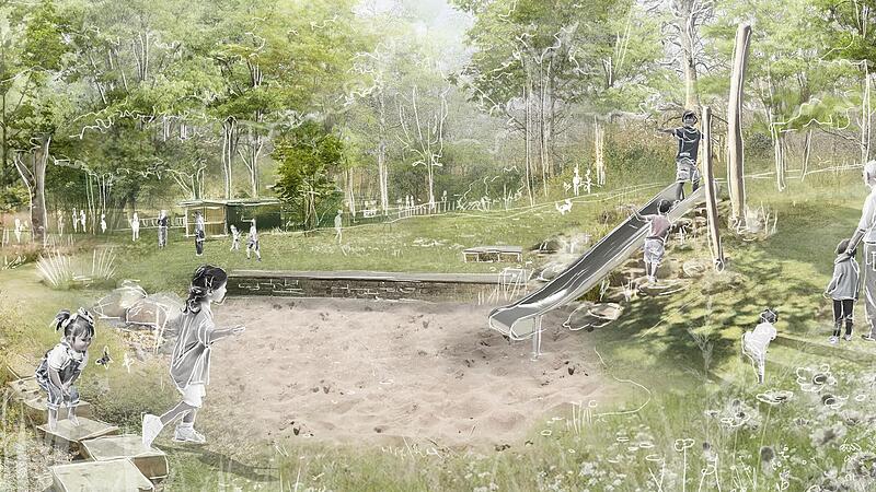 So könnte das neue Areal im Sommer aussehen. So könnte das neue Areal im Sommer aussehen.