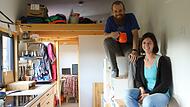 Das Tiny House in Hallstadt von Vroni und Jonas Börnicke ist ein Platzwunder.